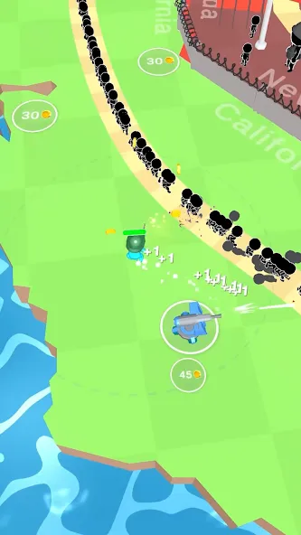 Fight For America: Country War [MOD: безлимитные деньги и оружие] Screenshot 5
