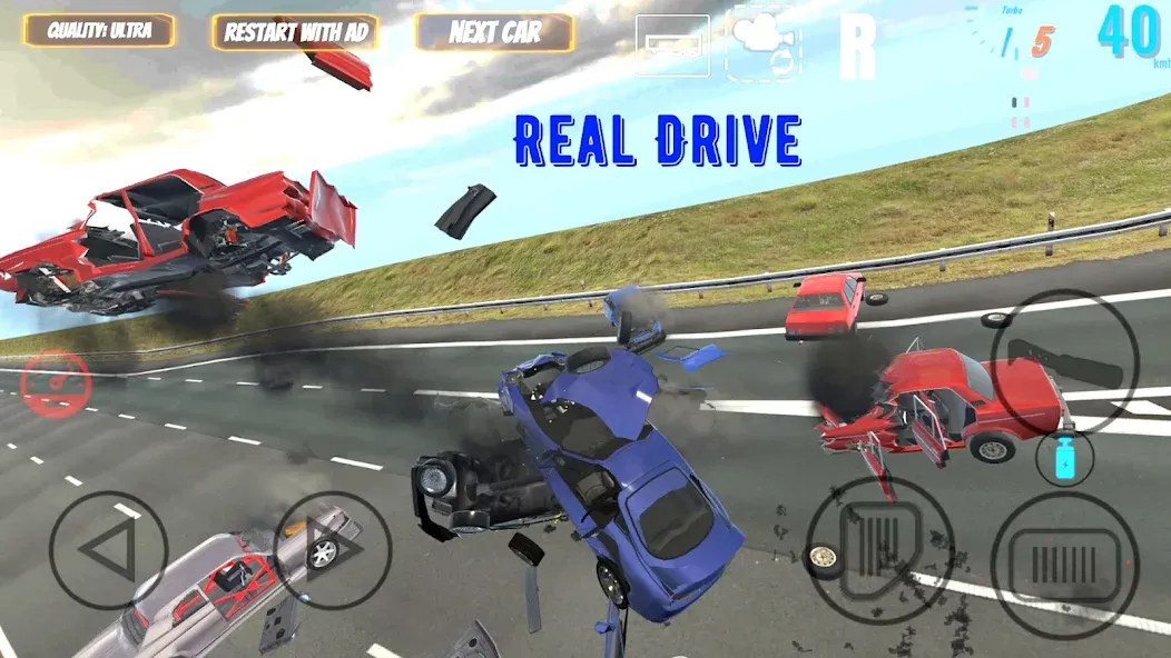 Real Drive [MOD: безлимитные деньги и все машины] Screenshot 1