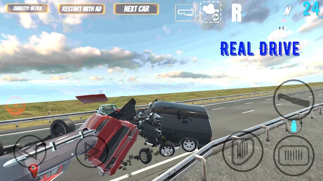 Real Drive [MOD: безлимитные деньги и все машины] Screenshot 2