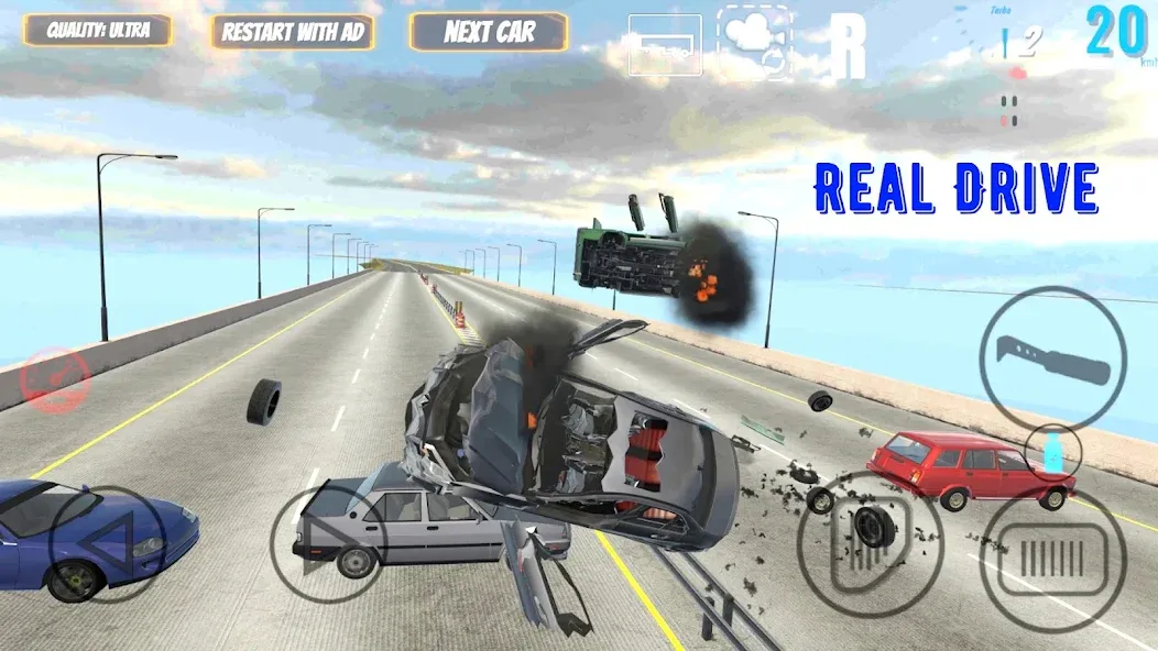 Real Drive [MOD: безлимитные деньги и все машины] Screenshot 5