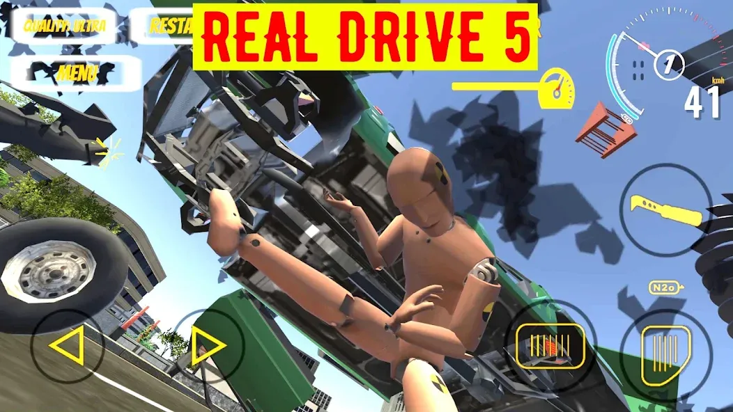 Real Drive 5 [MOD: безлимитные деньги и топливо] Screenshot 1