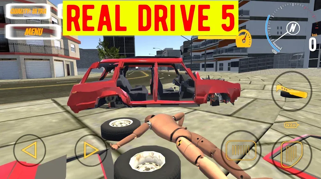 Real Drive 5 [MOD: безлимитные деньги и топливо] Screenshot 3