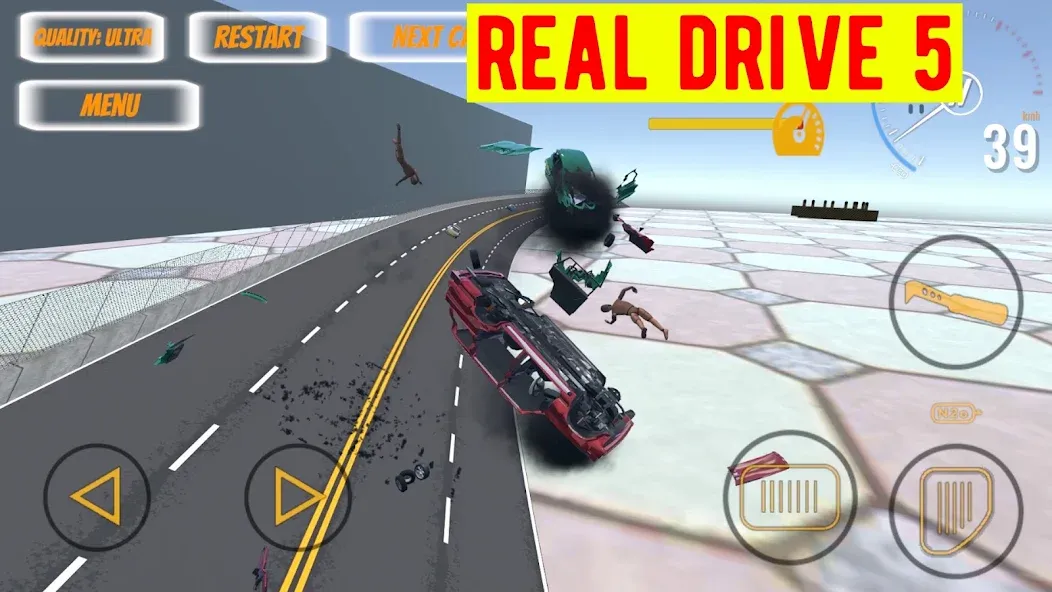 Real Drive 5 [MOD: безлимитные деньги и топливо] Screenshot 4