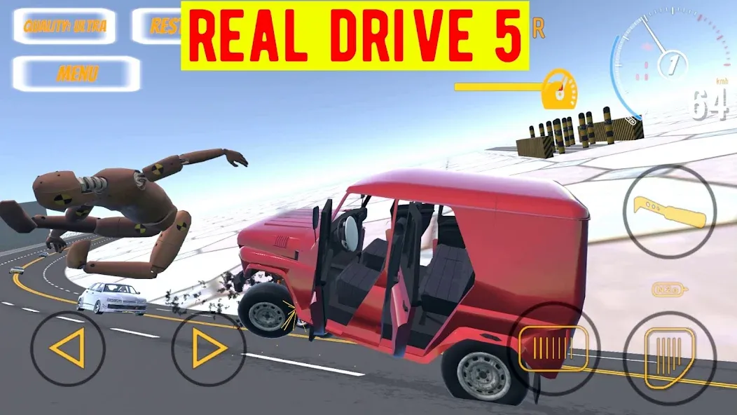 Real Drive 5 [MOD: безлимитные деньги и топливо] Screenshot 5