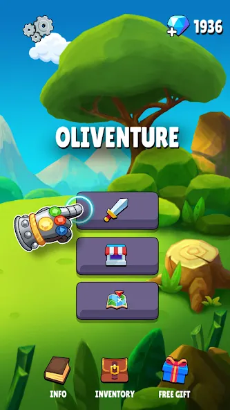 Oliventure [MOD: без рекламы и много монет] Screenshot 1