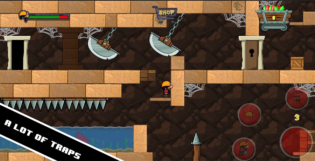Dan the Dungeon Digger [MOD: безлимитные деньги и ресурсы] Screenshot 1