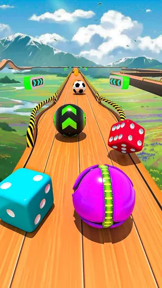 Rolling Ball Game Hop Ball Run [MOD: без рекламы и много монет] Screenshot 2