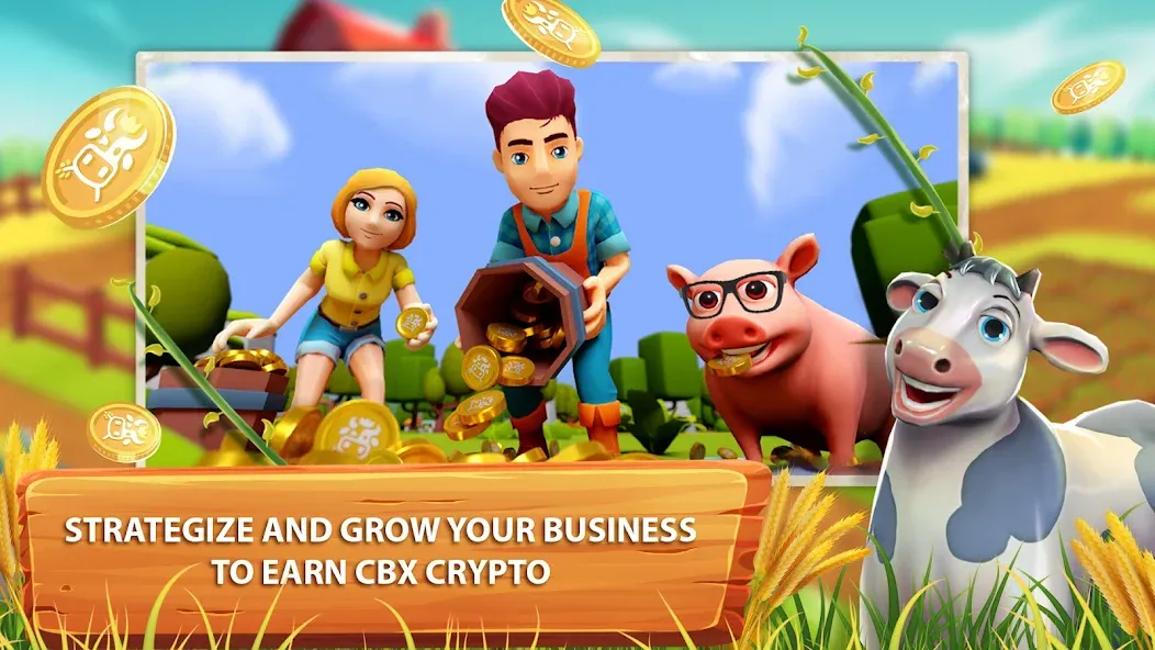 CropBytes: A Crypto Farm Game [MOD: безлимитные ресурсы и криптовалюта] Screenshot 2