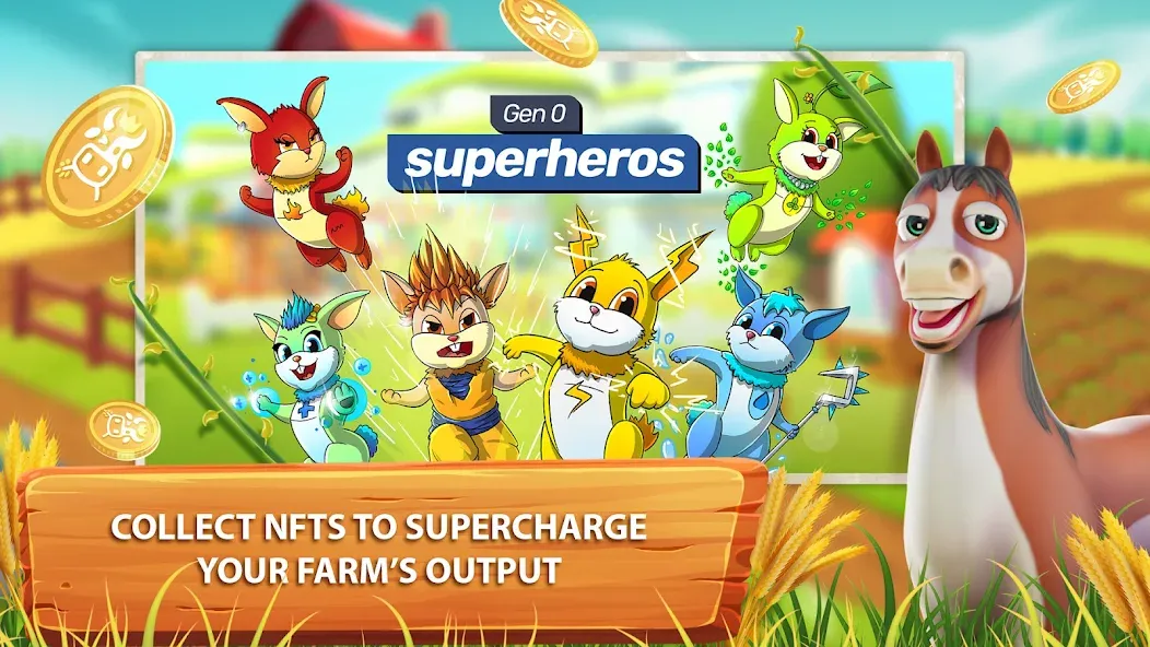 CropBytes: A Crypto Farm Game [MOD: безлимитные ресурсы и криптовалюта] Screenshot 5