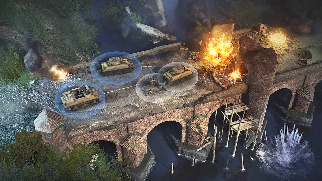 World War Armies: WW2 PvP RTS [MOD: безлимитные ресурсы и мощная армия] Screenshot 3