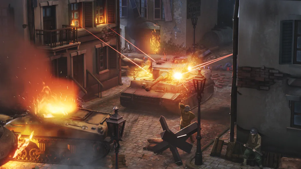 World War Armies: WW2 PvP RTS [MOD: безлимитные ресурсы и мощная армия] Screenshot 4