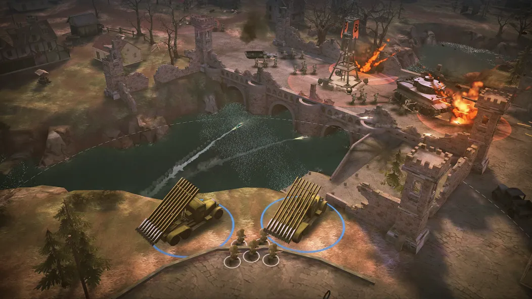 World War Armies: WW2 PvP RTS [MOD: безлимитные ресурсы и мощная армия] Screenshot 5