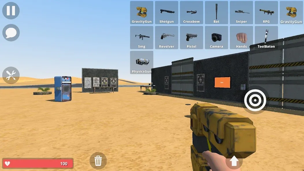 Hypper Sandbox [MOD: много денег и все предметы] Screenshot 2