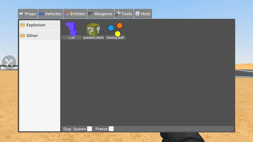 Hypper Sandbox [MOD: много денег и все предметы] Screenshot 4