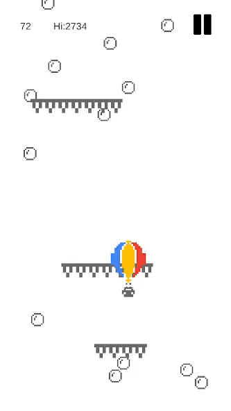 Hot Air Balloon [MOD: безлимитные монеты и улучшения] Screenshot 1