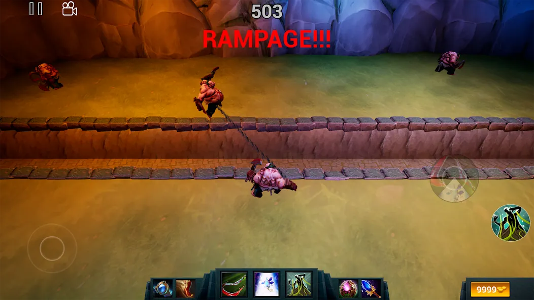 Pudge Wars [MOD: бесконечное золото и усиленный герой] Screenshot 2