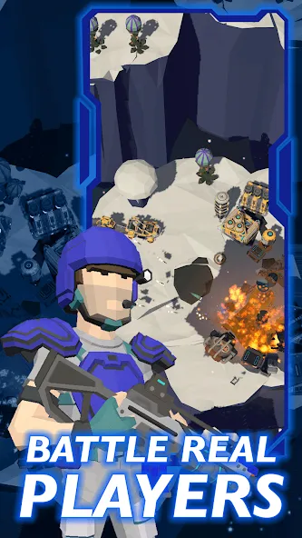 Attack on Command - RTS Games [MOD: безлимитные ресурсы и ускоренное строительство] Screenshot 1