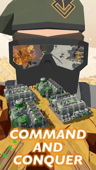 Attack on Command - RTS Games [MOD: безлимитные ресурсы и ускоренное строительство] Screenshot 5