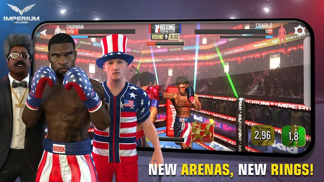 Boxing - Fighting Clash [MOD: безлимитные деньги и энергия] Screenshot 3