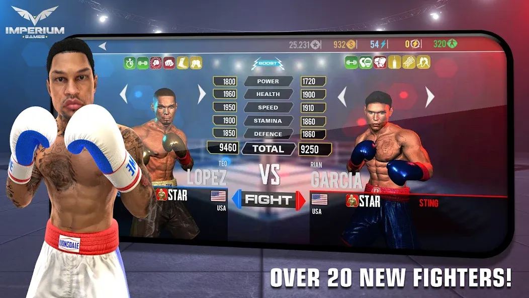 Boxing - Fighting Clash [MOD: безлимитные деньги и энергия] Screenshot 4