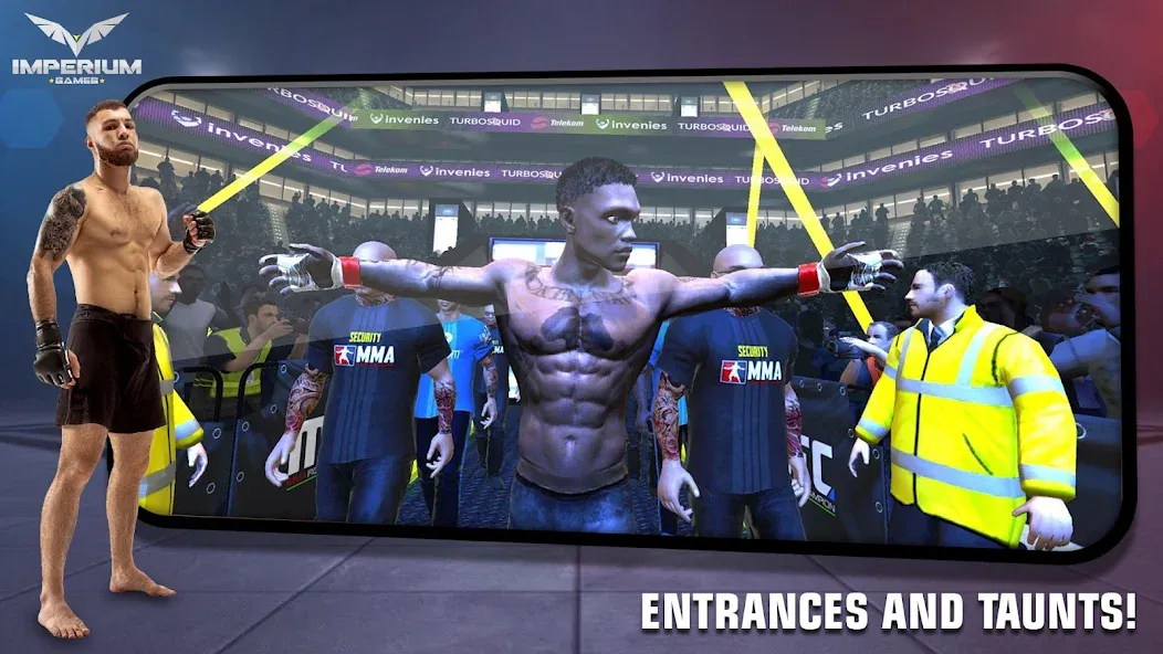 MMA Fighting Clash [MOD: разблокированы бойцы и безлимитные деньги] Screenshot 2