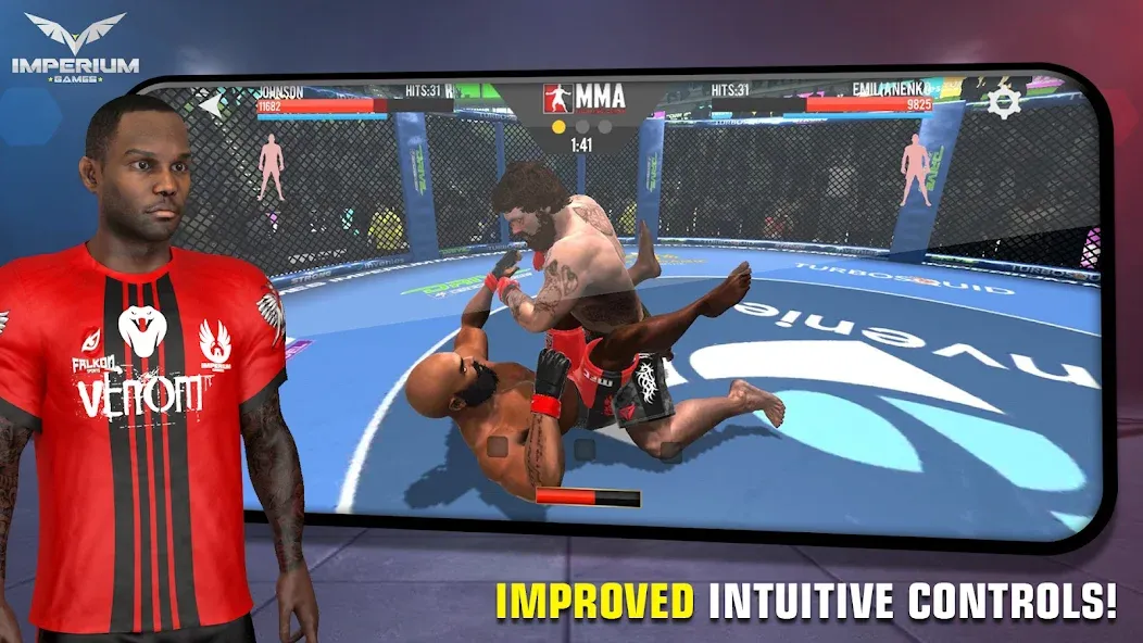 MMA Fighting Clash [MOD: разблокированы бойцы и безлимитные деньги] Screenshot 5