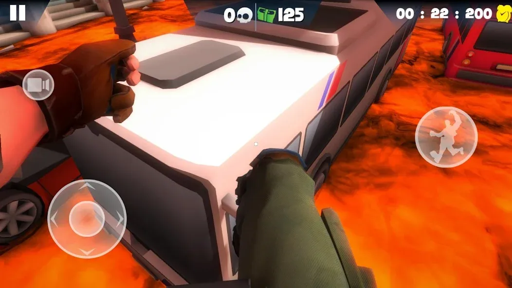Hot Lava Floor: Urban Escape [MOD: безлимитные деньги и все уровни открыты] Screenshot 2