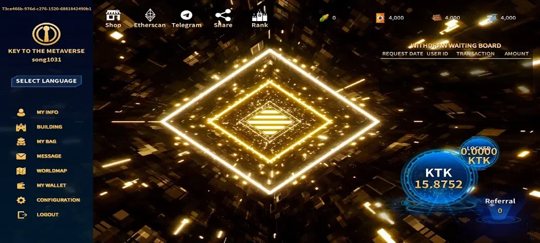 KTK Mining App [MOD: больше ресурсов и быстрый майнинг] Screenshot 3