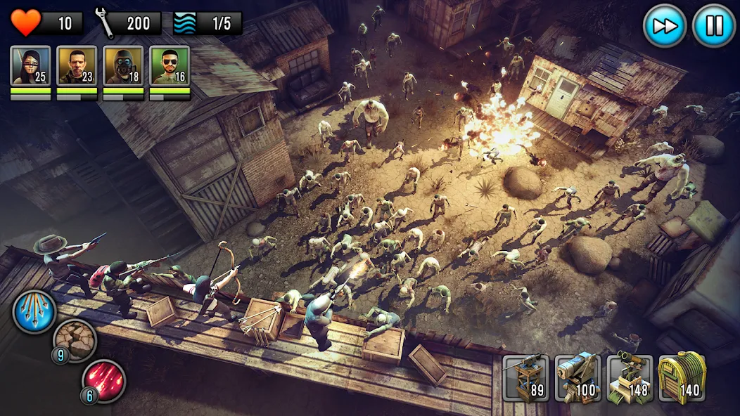 Last Hope TD - Tower Defense [MOD: безлимитные деньги и усиленные башни] Screenshot 1