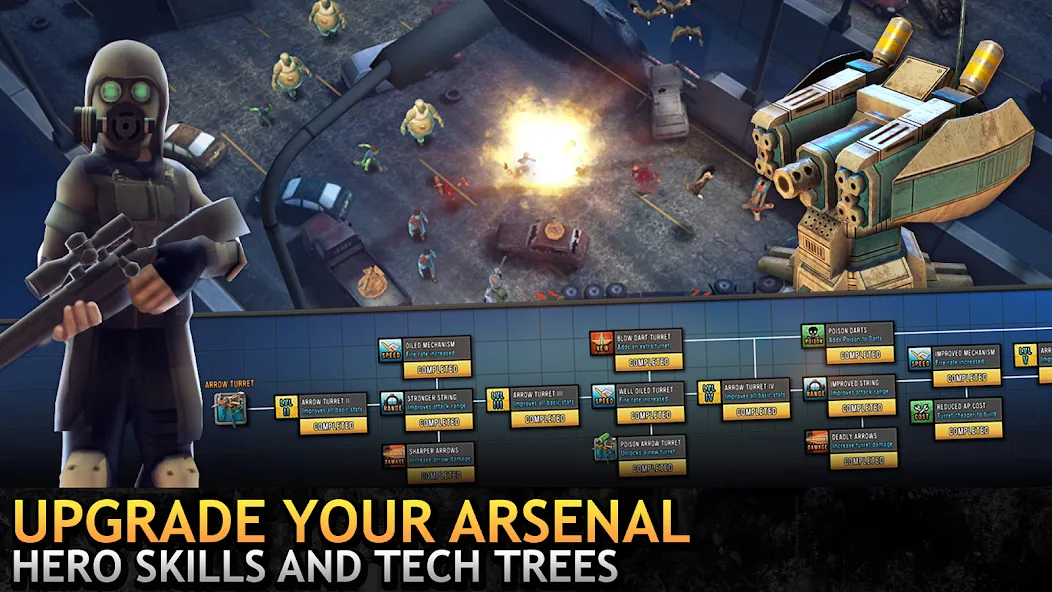 Last Hope TD - Tower Defense [MOD: безлимитные деньги и усиленные башни] Screenshot 4