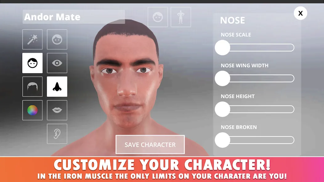 Iron Muscle IV - GYM simulator [MOD: безлимитные деньги и энергия] Screenshot 5