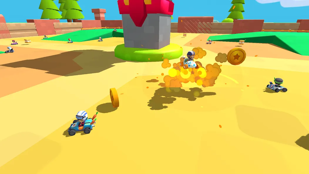 Kart Royale! [MOD: безлимитные монеты и все карты] Screenshot 3