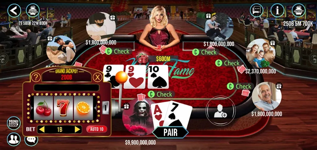 POKER FAME [MOD: безлимитные монеты и фишки] Screenshot 3
