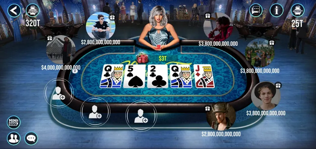 POKER FAME [MOD: безлимитные монеты и фишки] Screenshot 4