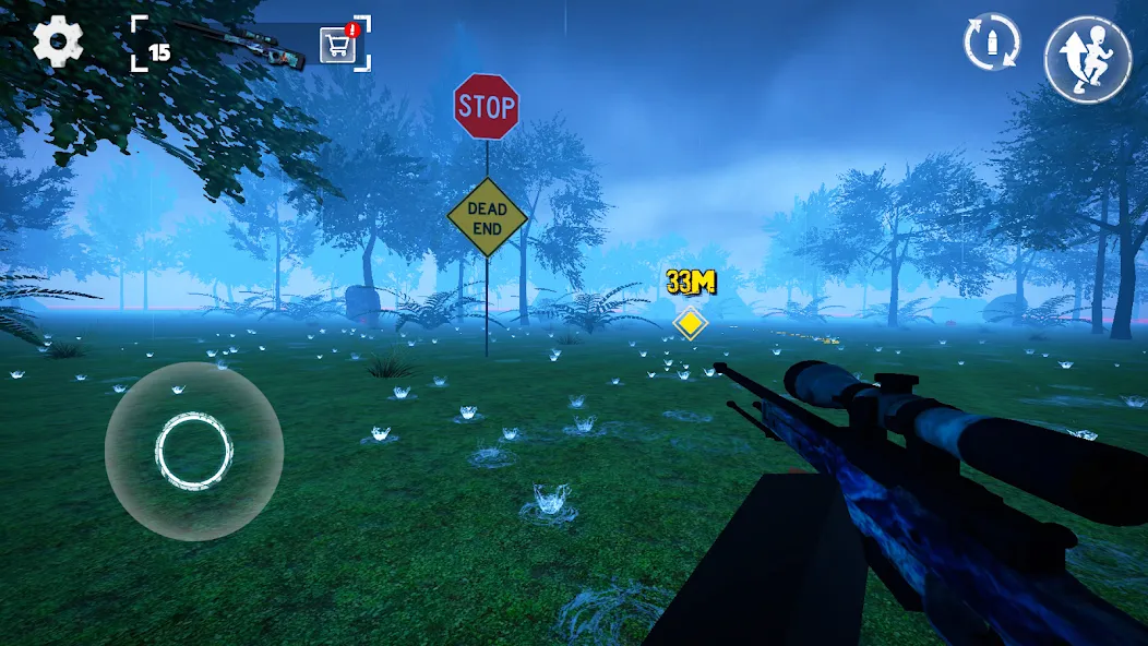 Siren horror: Big head game 3d [MOD: безлимитные деньги и оружие] Screenshot 1