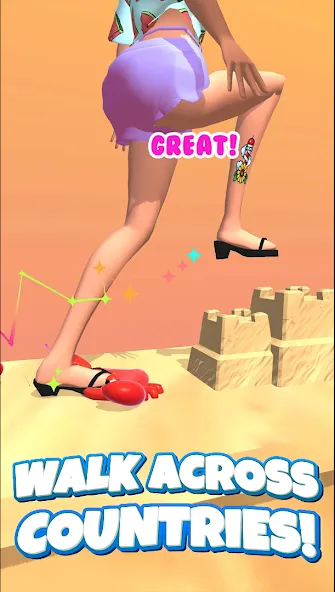 ASMR Tippy Toe - ASMR Games [MOD: без рекламы и все уровни] Screenshot 4
