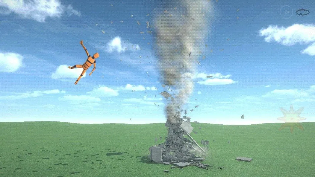 Destruction simulator sandbox [MOD: разрушение без ограничений и все уровни открыты] Screenshot 1