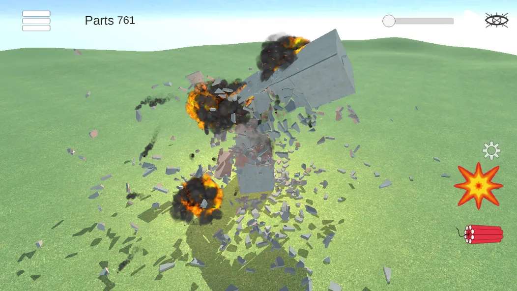 Destruction simulator sandbox [MOD: разрушение без ограничений и все уровни открыты] Screenshot 4