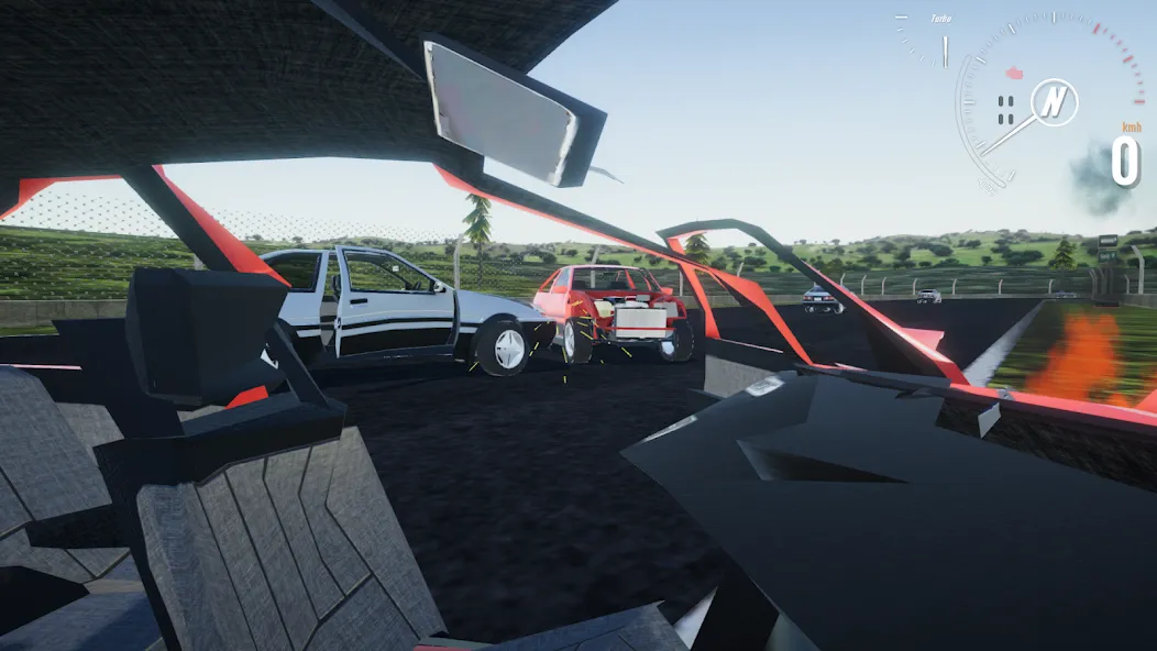 Destructive Car Race Generator [MOD: разрушительные гонки на выживание] Screenshot 4