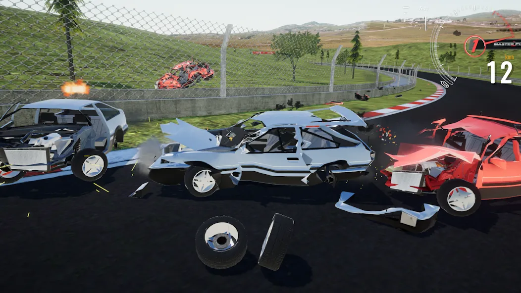 Destructive Car Race Generator [MOD: разрушительные гонки на выживание] Screenshot 5