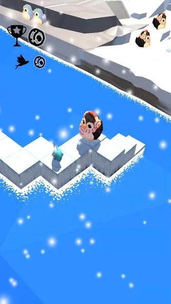 Lost Penguin - Endless Journey [MOD: бесконечные жизни и монеты] Screenshot 3