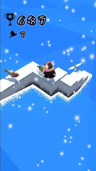 Lost Penguin - Endless Journey [MOD: бесконечные жизни и монеты] Screenshot 4