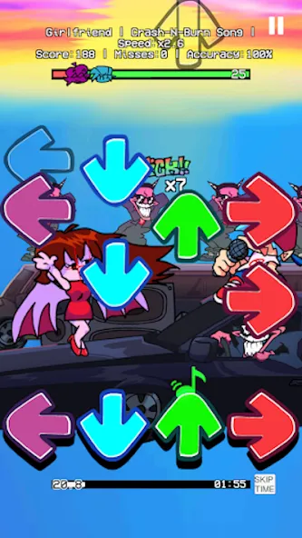 GF Heartbreaker Funk Battle [MOD: новые песни и сложные баттлы] Screenshot 1
