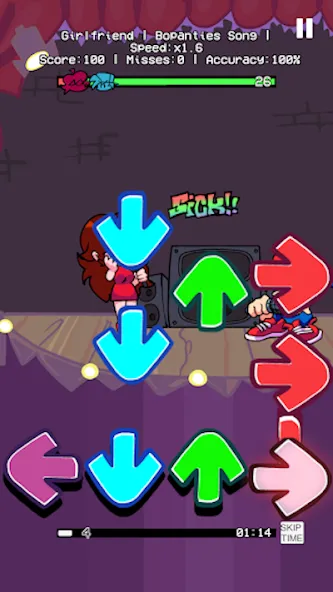 GF Heartbreaker Funk Battle [MOD: новые песни и сложные баттлы] Screenshot 3