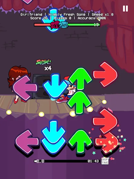 GF Heartbreaker Funk Battle [MOD: новые песни и сложные баттлы] Screenshot 5