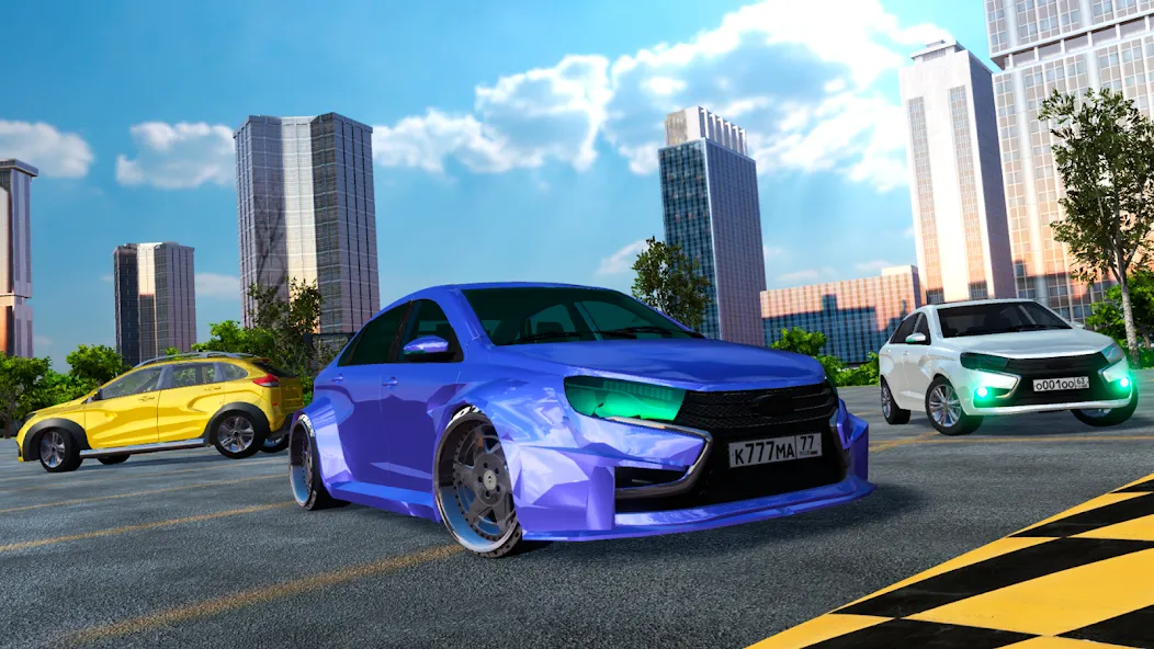 Lada - Russian Car Driving [MOD: русские машины и открытые трассы] Screenshot 2