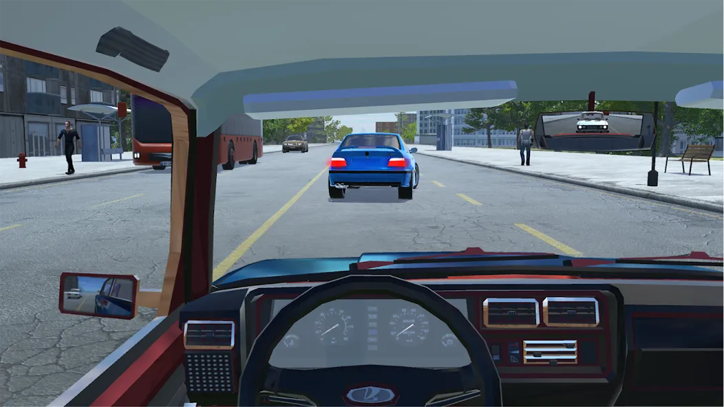 Russian Car Lada 3D [MOD: безлимитные деньги и топливо] Screenshot 4