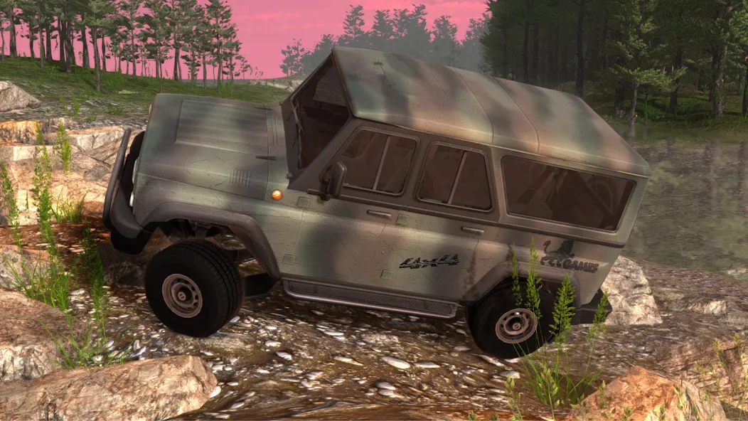 Offroad 4x4 Russian: Uaz Niva [MOD: безлимитные деньги и топливо] Screenshot 2