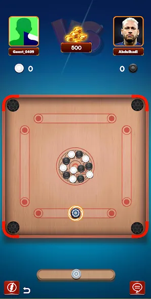 Carrom Board Clash : Pool game [MOD: безлимитные монеты и все уровни открыты] Screenshot 1