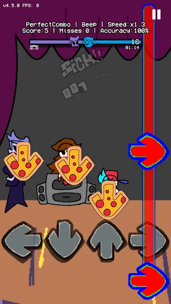 Beat Battle Official Remake [MOD: открыты все песни и режимы] Screenshot 2